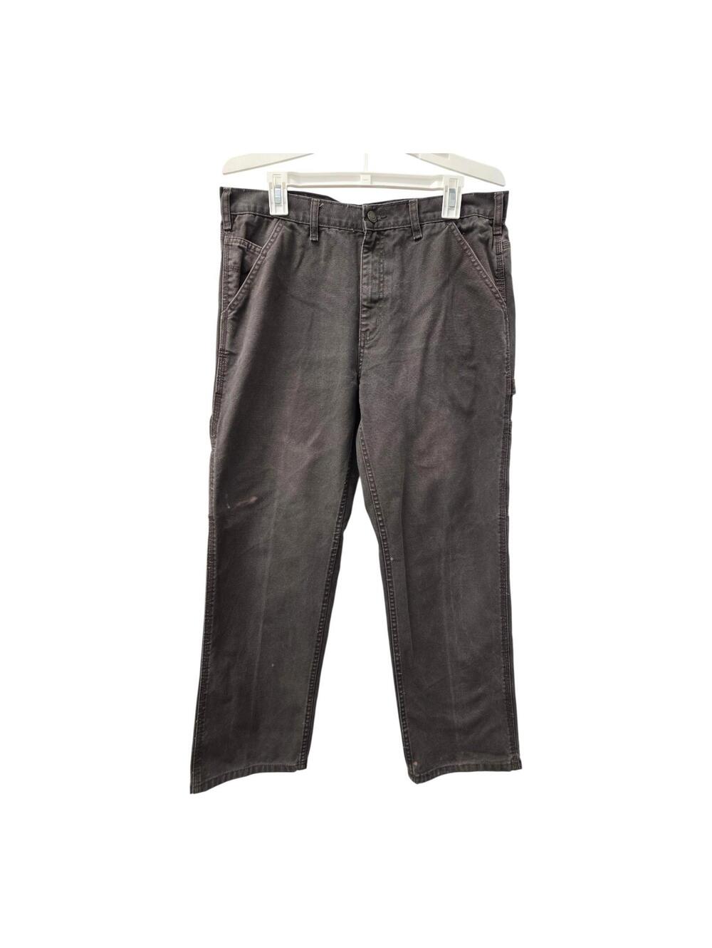 Wolverine Carpenter Canvas Work/Construction Pants Mens Size 36x30 Dark Gray